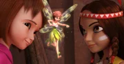 Wendy, Tinkerbell und das Indianermädchen.