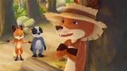 Während einer Wanderung durch den Wald erzählt Bruno seiner Tochter Rosie und dem Dachsjungen Matteo eine spannende Geschichte.