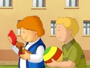 Tommy will nicht verraten, wo er das Portemonnaie gefunden hat.