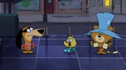 Augie Doggie, Yakky Doodle, Shag Rugg.