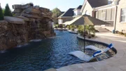 The Schumacher's new pool.