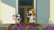 v.li.: Blabber Mouse, Super Snooper