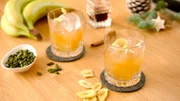 Der After-Dinner-Drink „Banachio“ von Bartender Nic Shanker.