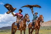 Adlerjäger im Issyk Kul-Gebiet (Kirgistan)