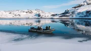 Manuel Spescha und Martina Andres sind wollen Königskrabben im Norden Norwegens filmen.