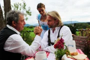 (v.l.n.r.) André (Joachim Lätsch); Gitti (Kathleen Fiedler); Michael (Erich Altenkopf)