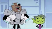 v.li.: Cyborg, Beast Boy