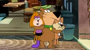 v.li.: Brain, Yogi Bear, Fancy-Fancy