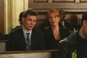 Law & Order: Special Victims Unit "FAMILIES" (L-R) Patrick Flueger (Aiden Connor), Jane Seymour (Debra Connor).