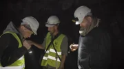 Sebastian Terenada, Oliver Kruger und Josh Gates