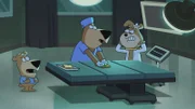 v.li.: Boo-Boo Bear, Yogi Bear, Cindy Bear