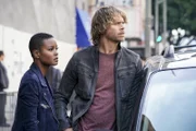 L-R: Harley Hidoko ( Andrea Bordeaux) und Marty Deeks ( Eric Christian Olsen)