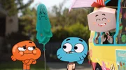 v.li.: Darwin, Alan, Gumball, Larry