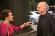 L-R: Susie Greene (Susie Essman) and Larry David (Larry David)