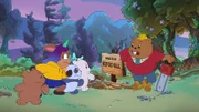 v.li.: Baby Grizz, Unica, Baby Panda, Baby Ice Bear, Rexford