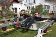 Johannes Mickenbecker / Flying Bathtub.