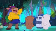 v.li.: Unica, Baby Grizz, Baby Panda, Baby Ice Bear
