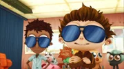 L-R: Sherwood and Angelo.