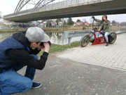 Power Bikes- Fotoshooting am Mittellandkanal