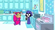 v.li.: Starfire, Raven