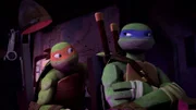 L-R: Michelangelo, Leonardo
