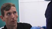 Craig has many cysts that disfigured his face