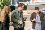Sofía Vergara (Gloria Delgado), Rico Rodriguez (Manny Delgado), Ty Burrell (Phil Dunphy).