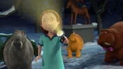 Luzi sucht mit den Moffels das kleine Kätzchen.