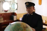 Kent, UK - Admiral Yamamoto in seiner Kabine, gespielt von Taisuke Atsum.
