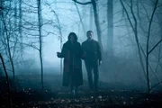 (l-r) Ainsley Seiger as Det. Jet Slootmaekers, Michael Malarkey as Seamus O’Meara