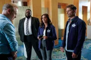 V.l.: Scott Jackson (Raphael Sbarge), Detective Will Carson (Sean Alexander James), Allie Rajan (Mandeep Dhillon) und Josh Folsom (Matt Lauria).