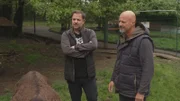 Tierheim Siegen: Martin Rütter (l.) und Detlef Steves