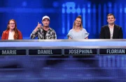 Die Kandidat:innen (v.l.n.r.): Marie Lütticken, Daniel Lorenz, Josephine Peukert und Florian Kühlteubl.