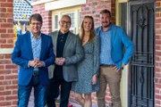 (v.l.n.r.) Andrew Winter; Neale Whitaker; Lyndi; Les