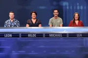Die Kandidat:innen (v.l.n.r.): Leon W. Belling, Hilde Jacobs, Michael Warneke und Lea Schönberger.