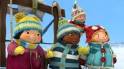 Kiki, Jonas, Sami und Nele haben immer neue Spiele in Aussicht.