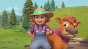 v.li.: Farmer Zoe, Mooreen