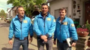 Das Trödel-Trio Mauro, Sükrü und Marco ist im Einsatz.