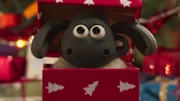 Timmy versteckt sich in einem Geschenk.