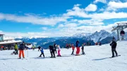 Kronplatz. Größtes Skigebiet in Südtirol