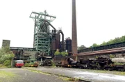 Der Hochofen des Museums Henrichshütte in Hattingen