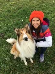 Anna lernt den absoluten Star auf der Filmtierranch kennen: "Bandit" hat in der Rolle von "Lassie" vor kurzem seinen ersten Kinofilm abgedreht.