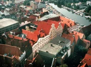 Die große Petersgrube in Lübeck.