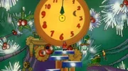 Der Weihnachtsmann, der überall auf der Welt am gleichen Abend die Geschenke verteilen muss, hat ein Geheimnis: Dank der großen Uhr kann er die Zeit anhalten.