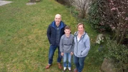 Der Hauptgarten von Familie Rickert liegt nicht hinter dem Haus, sondern davor, direkt an einer Straße.