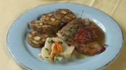 Kalbstafelspitz in der "Alten Post" in Wallgau.