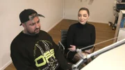 S3F08:  Cosimo und Nathalie besuchen eine Urologin, um seine Zeugungsunfähigkeit untersuchen zu lassen.