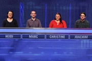 Die KandidatInnen: Heidi Haarstrich, Marc Schleicher, Christine Fischer und Joachim Telgenbüscher.