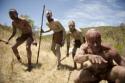 Jäger im Rift Valley (Kenia) vor 100.000 Jahren