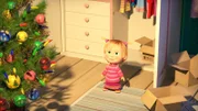 Morgen ist Weihnachten und Mascha entsorgt all ihre alten Spielsachen und Kuscheltiere, damit sie neue bekommt.